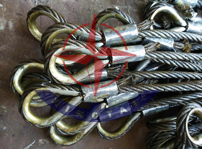 鋼絲繩壓套機
